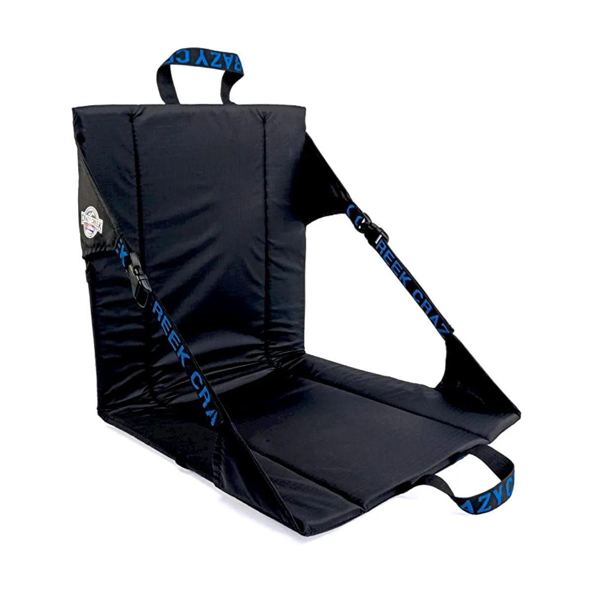 Crazy Creek Lightweight Outdoor Camping Original Chair - Black