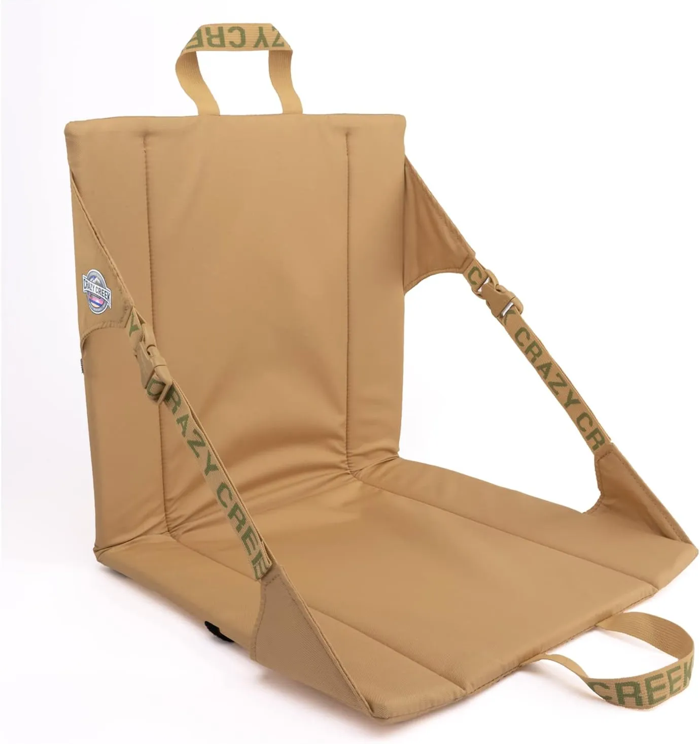 Crazy Creek Original Chair Perfect for Stadium Seats, Camping, Hiking & More, Comfort on All Terrains, Adjustable Straps, Lightweight Design, Water-Resistant