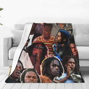 Daniel Music Caesar Fleece Throw Blanket Flannel Air Conditioning Quilt for Couch Camping Travel 50"x40"