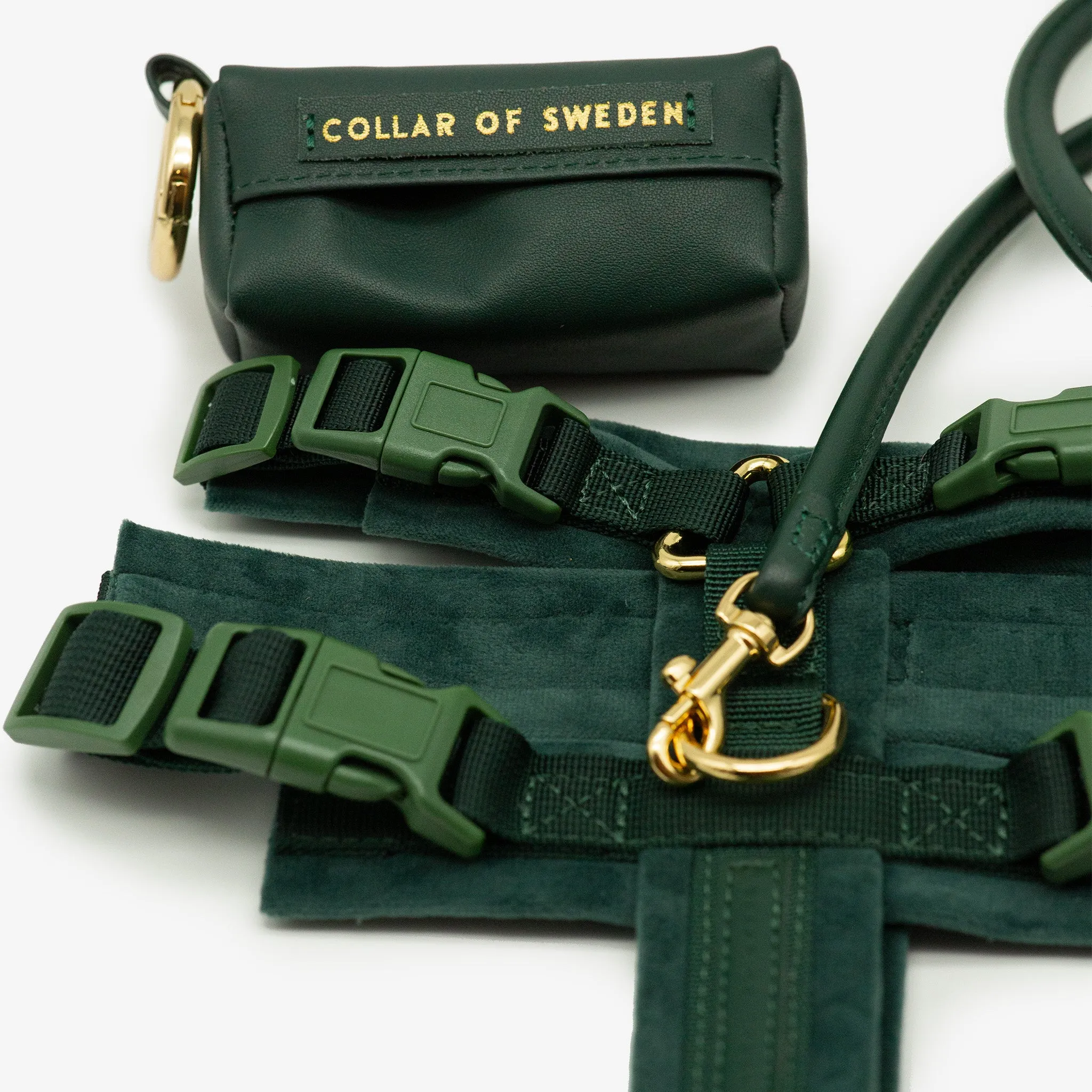 Dark Green Y-Harness XS