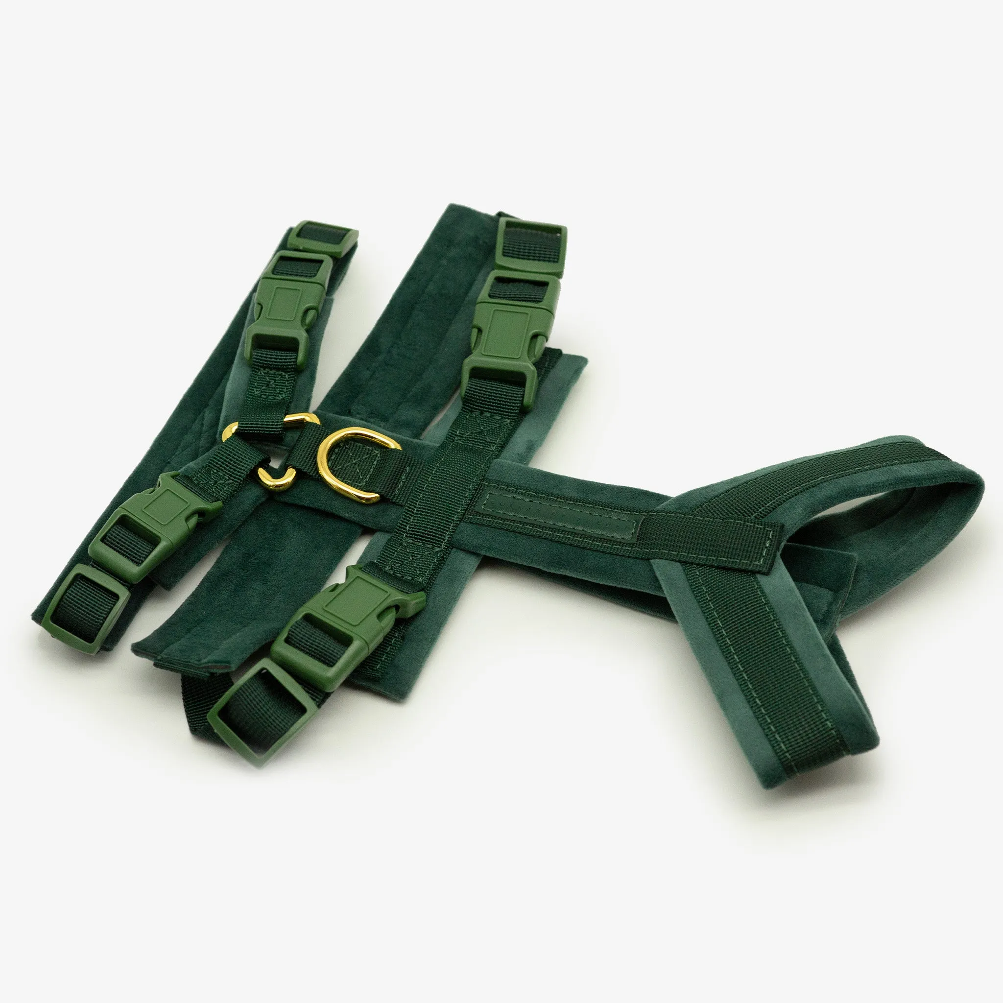 Dark Green Y-Harness XS