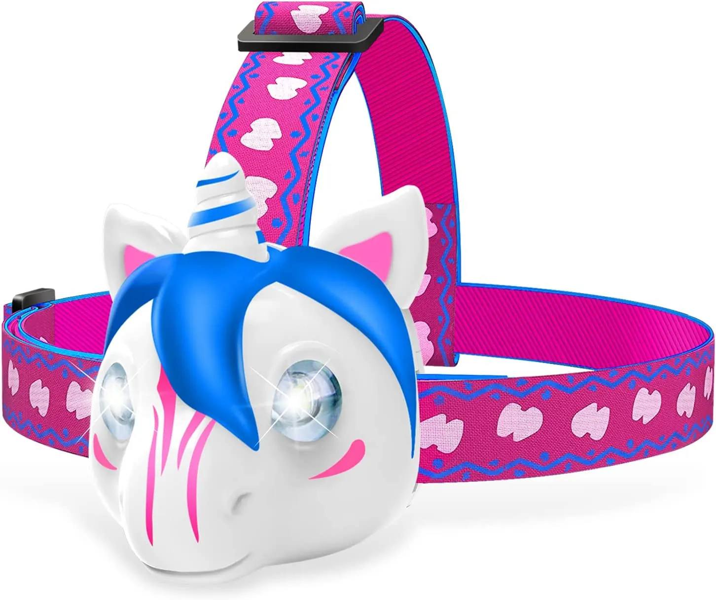 Dino-Mite Glow-Up: Triceratops Headlamp - Camp Like a Prehistoric Pro and Shine Like a Jurassic Star! Perfect for Kids, Grown-up Kids, and Anyone Who Loves Roar-some Gifts!
