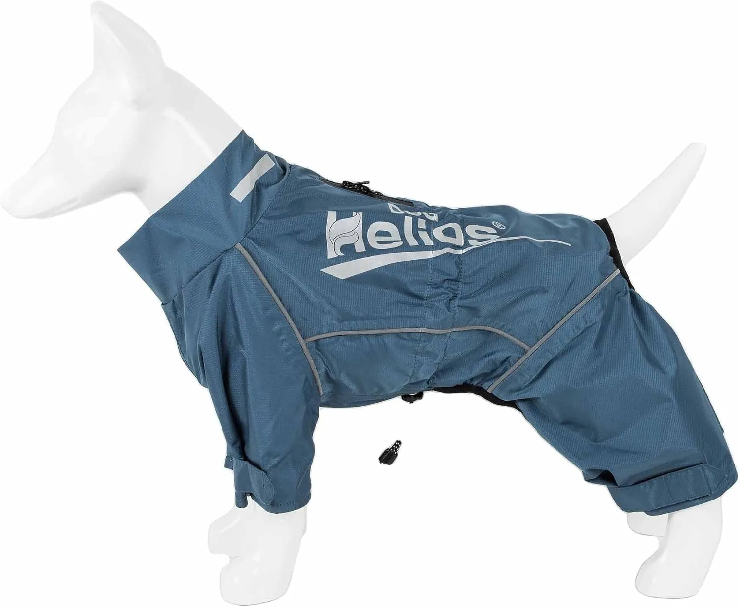 Dog Helios ® 'Hurricanine' Waterproof and Reflective Full Body Dog Coat - Pet Jacket Features Heat Retention and Blackshark Technology - This Dog Jacket Features Adjustable Sleeves and Waist