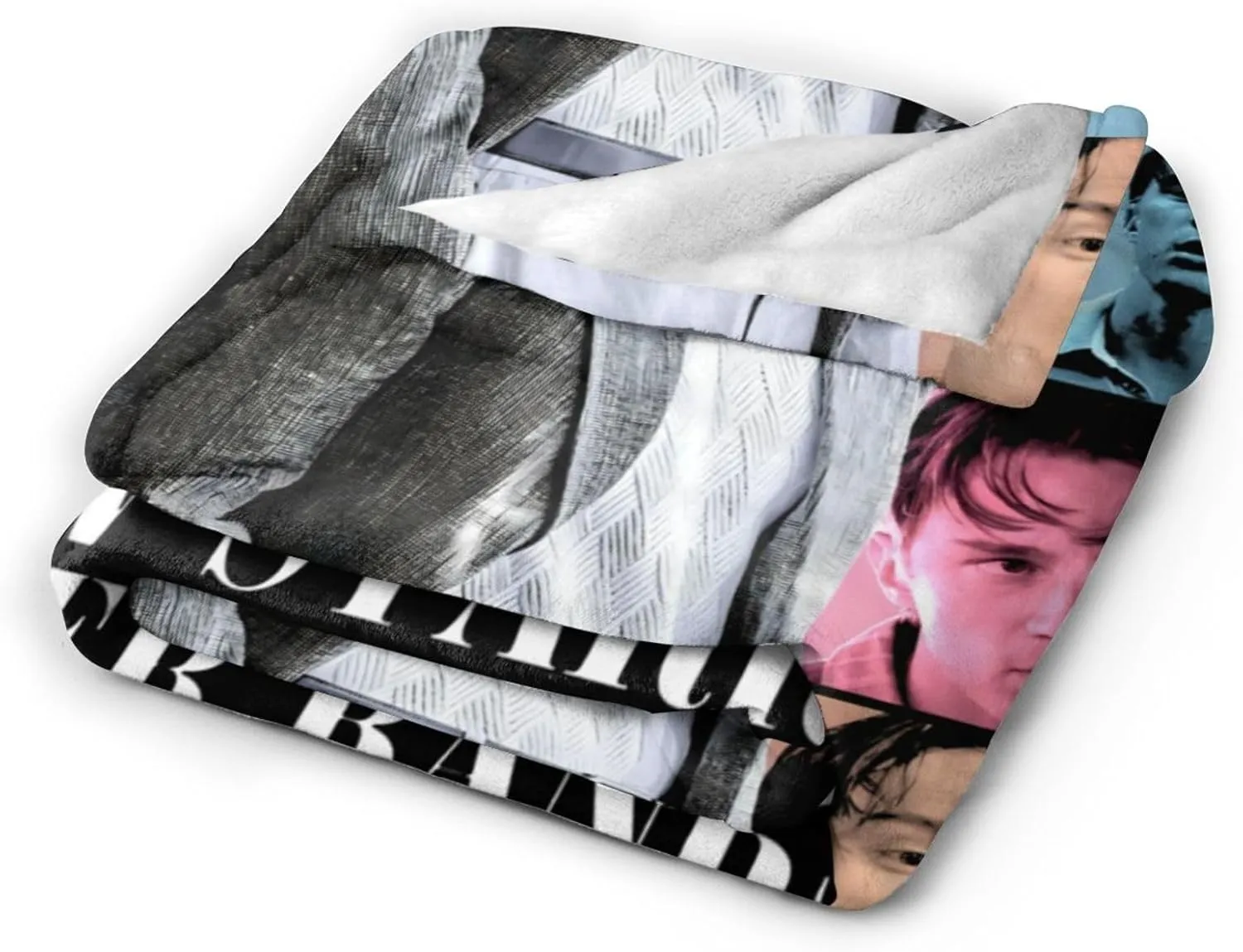 Drew Starkey Throw Blanket Ultra-Soft Micro Fleece Blankets for Home Outdoor Use Decorative Comfy Sofa Throw Blanket Breathable, All-Season Throw 40""x30"", Black24