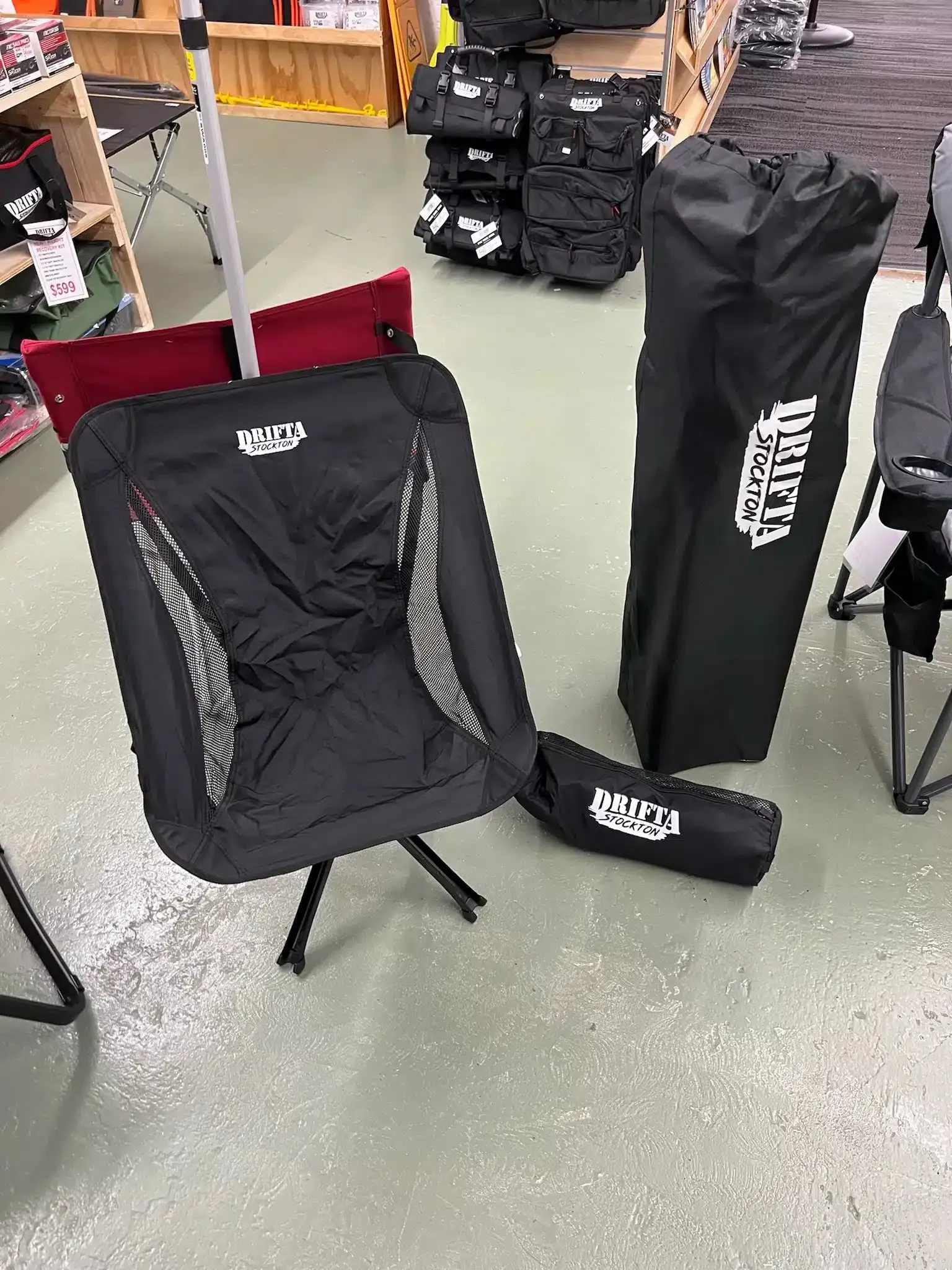 DRIFTA STOCKTON LIGHTWEIGHT CAMPING CHAIR