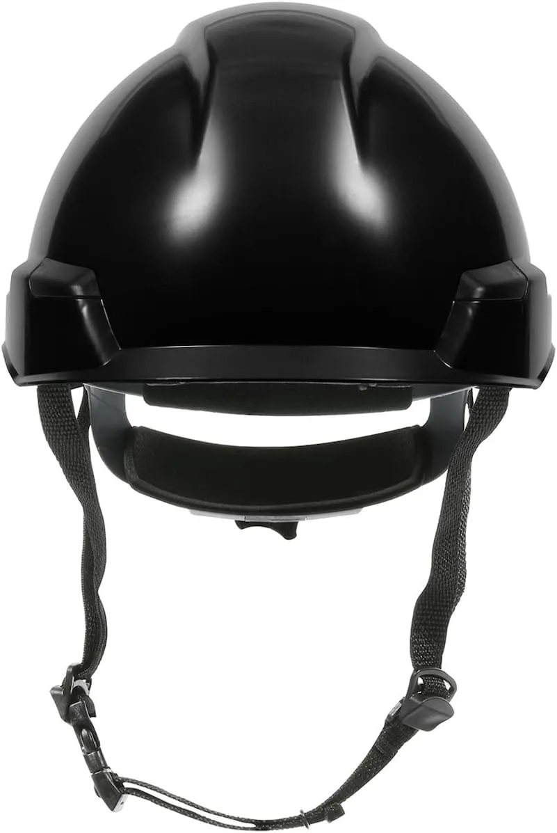 Dynamic Rocky Industrial Climbing Helmet with MIPS Technology, Polycarbonate/ABS Shell, ANSI Type 1, Foam Impact Liner, Nylon Suspension, Wheel Ratchet Adjustment, 4-Point Chin Strap, Yellow
