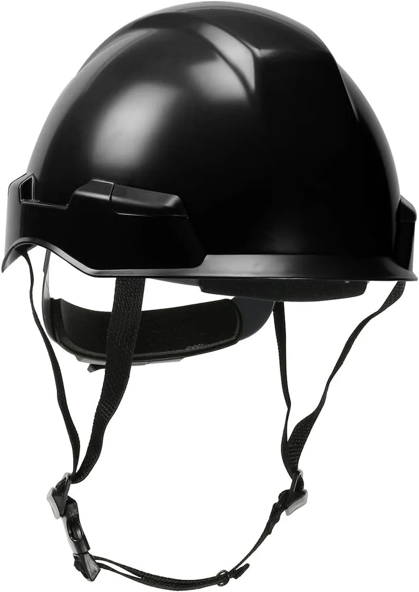 Dynamic Rocky Industrial Climbing Helmet with MIPS Technology, Polycarbonate/ABS Shell, ANSI Type 1, Foam Impact Liner, Nylon Suspension, Wheel Ratchet Adjustment, 4-Point Chin Strap, Yellow