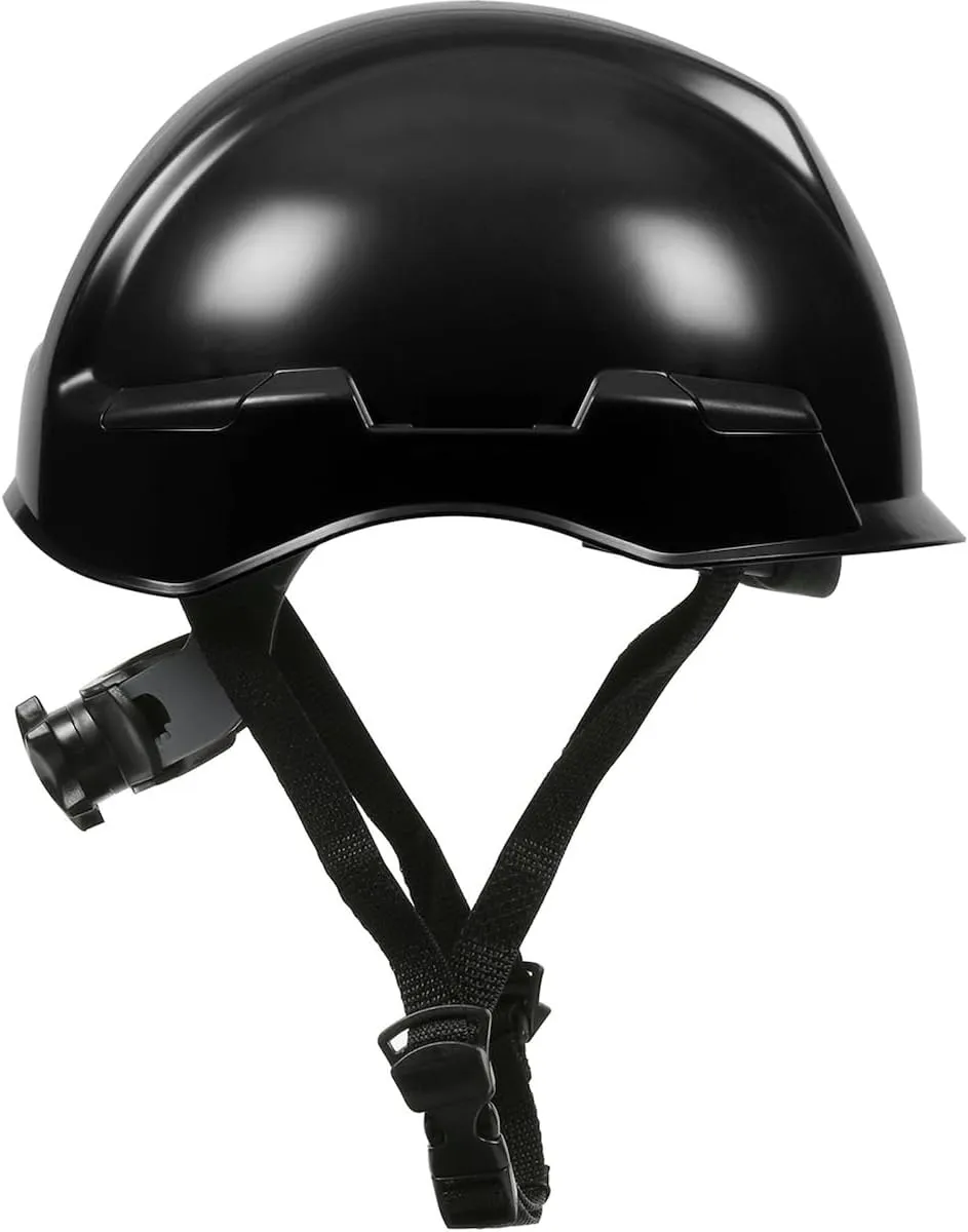 Dynamic Rocky Industrial Climbing Helmet with MIPS Technology, Polycarbonate/ABS Shell, ANSI Type 1, Foam Impact Liner, Nylon Suspension, Wheel Ratchet Adjustment, 4-Point Chin Strap, Yellow