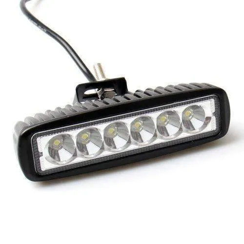 Eagle Lights Elite Series 6" LED Light Bar for Harley Davidson Softail and Dyna Models - 2500Lm, Flood Pattern