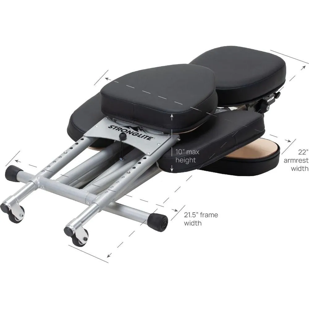 Ergo Pro II Portable Massage Chair Package / Stronglite Series by EarthLite