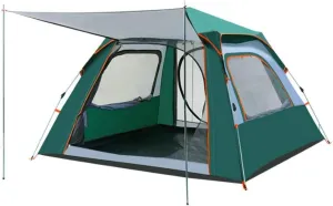 Explorer Tent Outdoor Camping Thickened Rainproof Field Full Set of Camping Equipment Rainstorm-Proof Beach Light