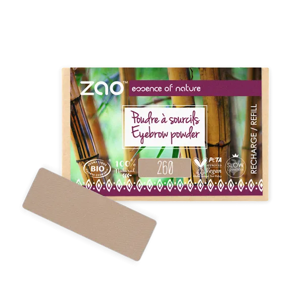 Eyebrow Powder Refills from Zao- multiple shades
