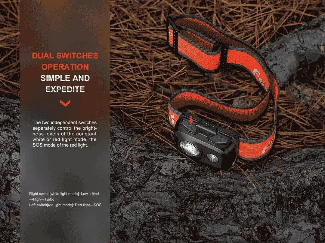 Fenix – Headlamp HL16R (450 lumens)