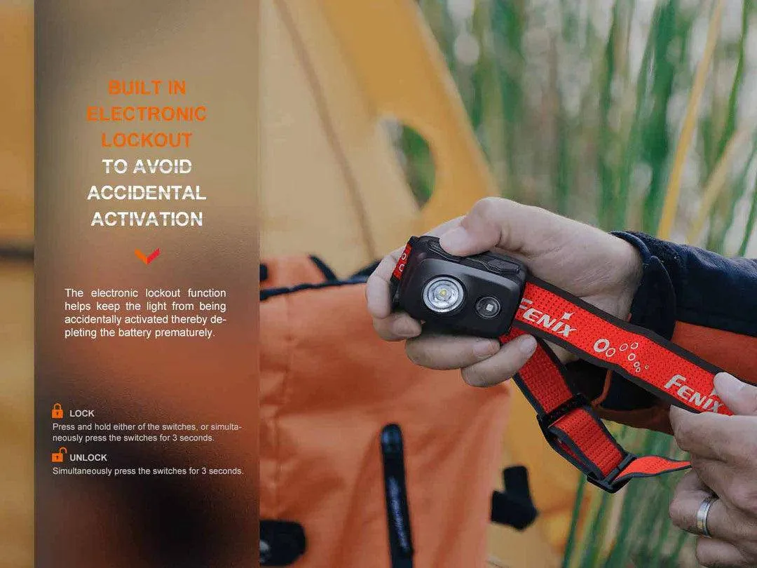 Fenix – Headlamp HL16R (450 lumens)