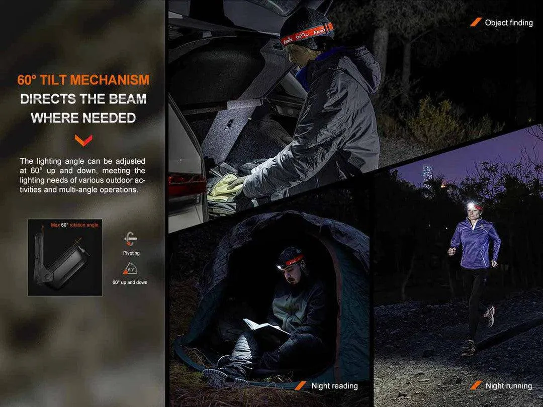 Fenix – Headlamp HL16R (450 lumens)