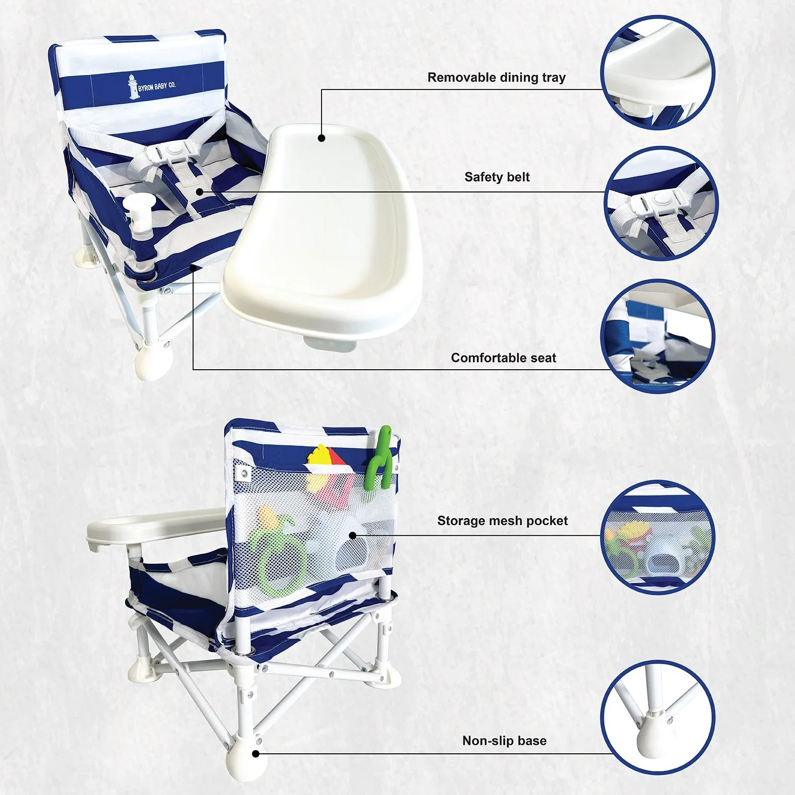 Foldable Baby Camping Chair