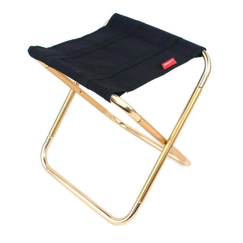 Folding Camping Chair Portable Fishing Stool Lightweight Outdoor Travel Seat