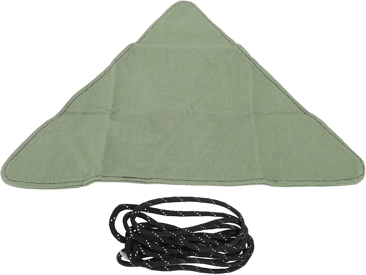 Folding Camping Stool Cloth, Portable Lightweight Tripod Chair for Fishing Hiking Outdoor Activities, Camping Tripod Stool Cloth Save Space for Camping Gear (OD Green)