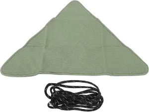 Folding Camping Stool Cloth, Portable Lightweight Tripod Chair for Fishing Hiking Outdoor Activities, Camping Tripod Stool Cloth Save Space for Camping Gear (OD Green)