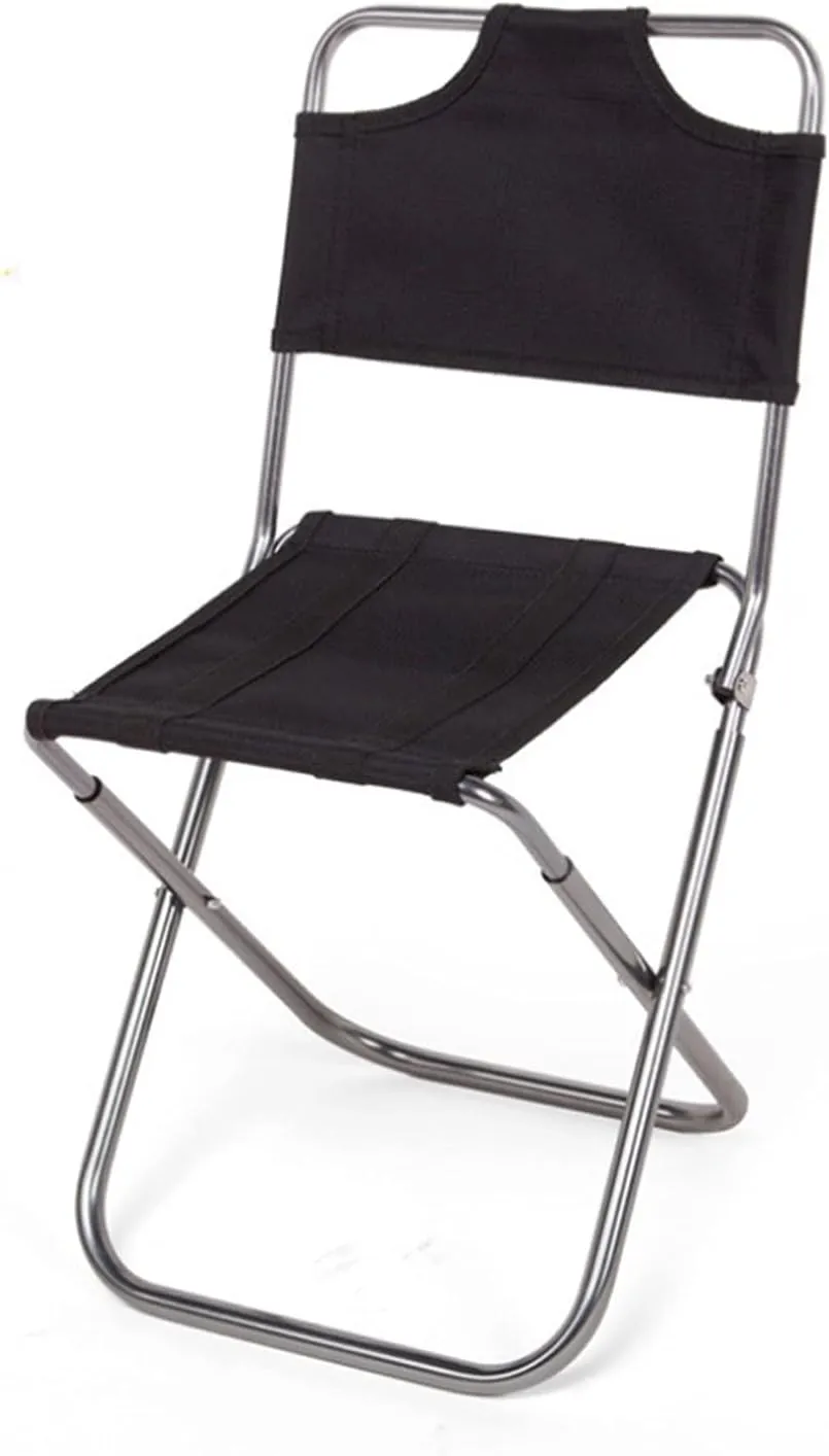 Folding Chair Multifunction Portable Outdoor Folding Fishing Chair Lightweight Aluminum Alloy Hiking Camping Picnic Backrest Chair Seat Stool Portable Folding Chair