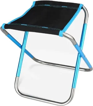 Folding Chairs Outdoor Folding Fishing Aluminum Chair Stool Ultra Light Weight Portable Camping Fishing Picnic Chair