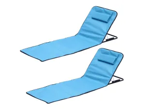 Folding Lounge Safe payments Chair Chair 2Pcs Portable Adjustable Limited-time offer Camping Chair Floor Beach