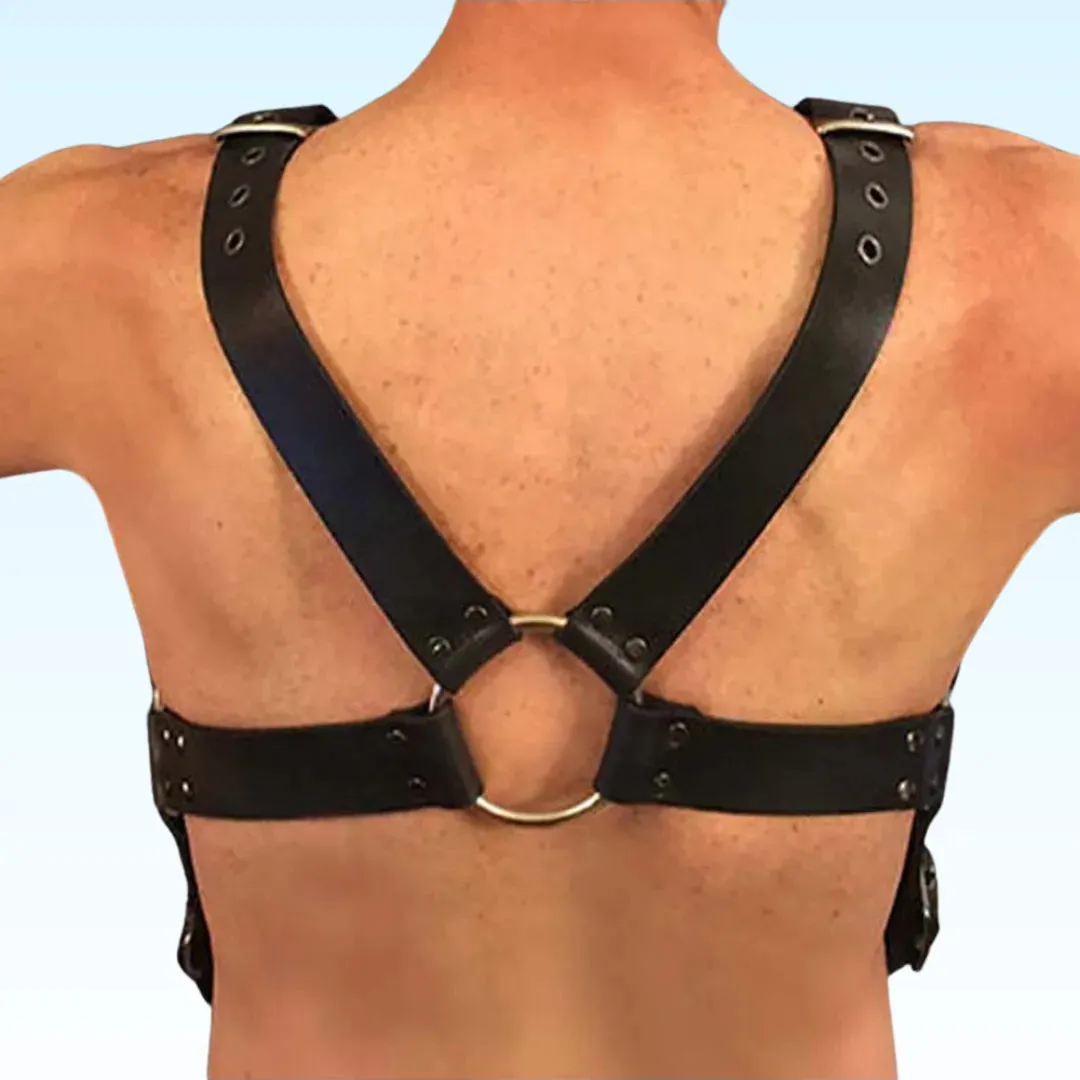 FOX - Diagonal Men's Leather Harness