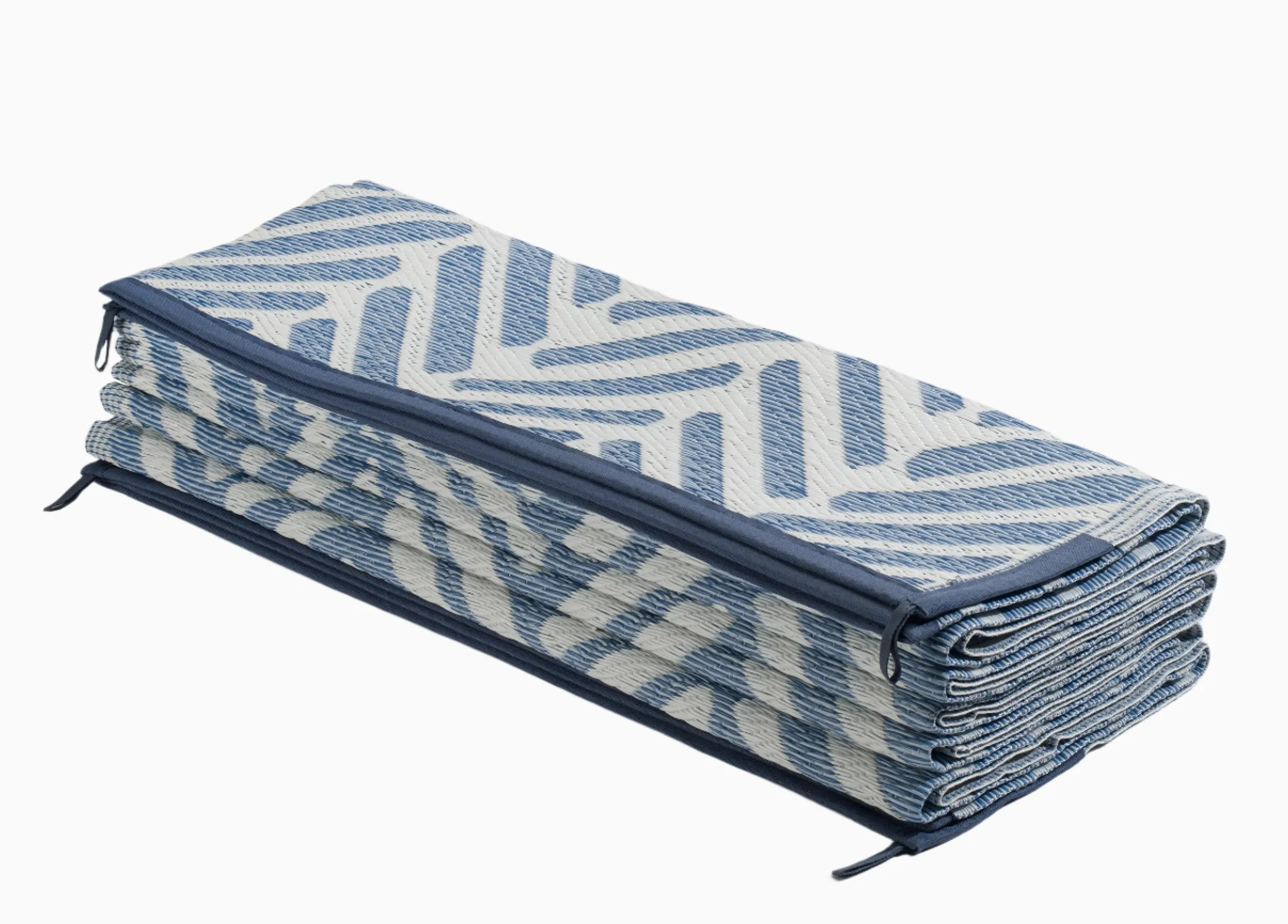 Fresno - Light Blue Foldable Rug