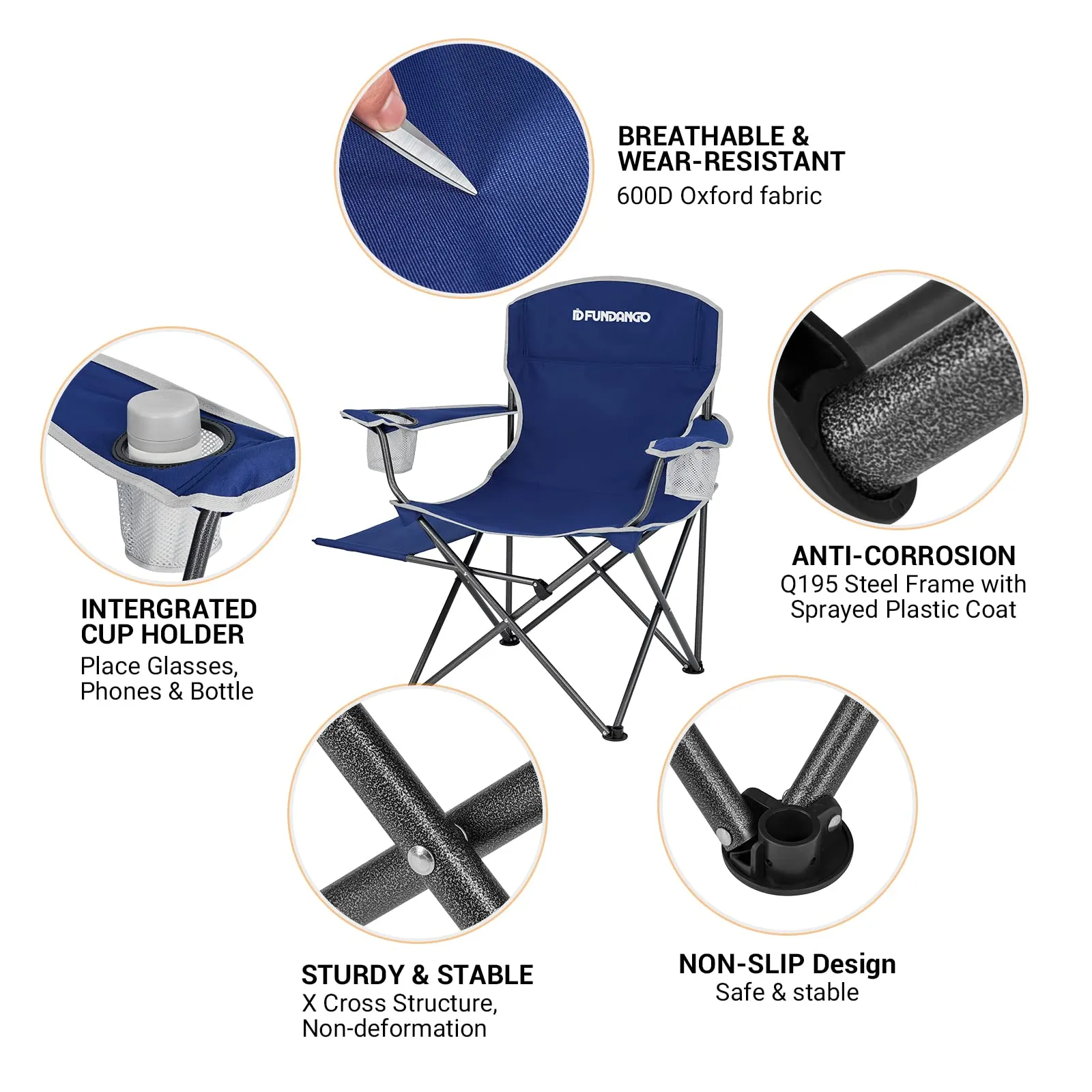 FUNDANGO Arm Chair Plus Set Of 2