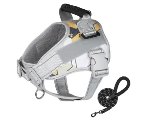 Furbulous No Pull Dog Harness Adjustable Pet Harness 1.5m