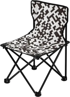 Geometic Collapsible Camping Chairs for Adults Ultra-Lightweight Beach Chair Includes Carry Bag Fishing Chair for Ice Fishing Picnic