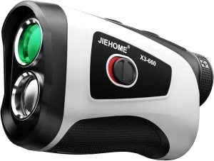 Golf Rangefinder with Slope, Range Finder Golfing, 7X Magnification Rangefinders with Magnetic, Flag Pole Locking, Vibration, Rechargeable Golf Accessories for Men Golf Range Finder