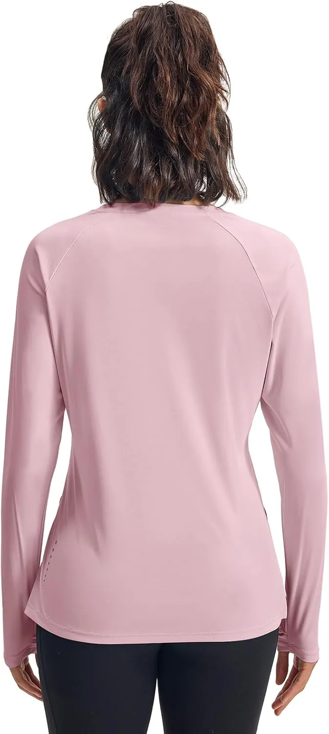 Gopune Women's Sun Shirts UPF 50  Long Sleeve UV Protection Shirt Lightweight Quick Dry Workout Hiking Tops
