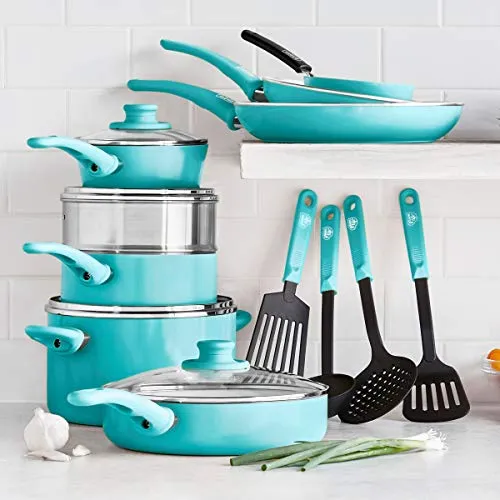 GreenLife Soft Grip Nonstick Cookware Set