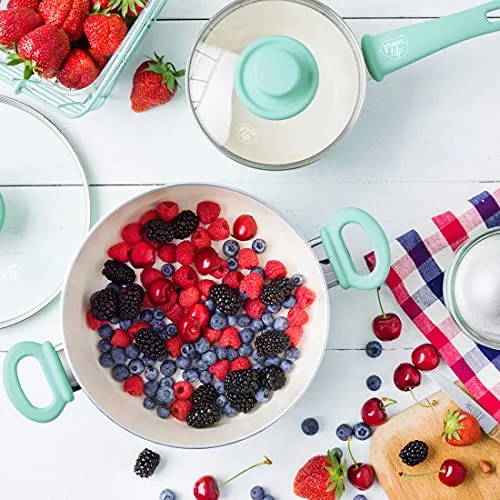 GreenLife Soft Grip Nonstick Cookware Set