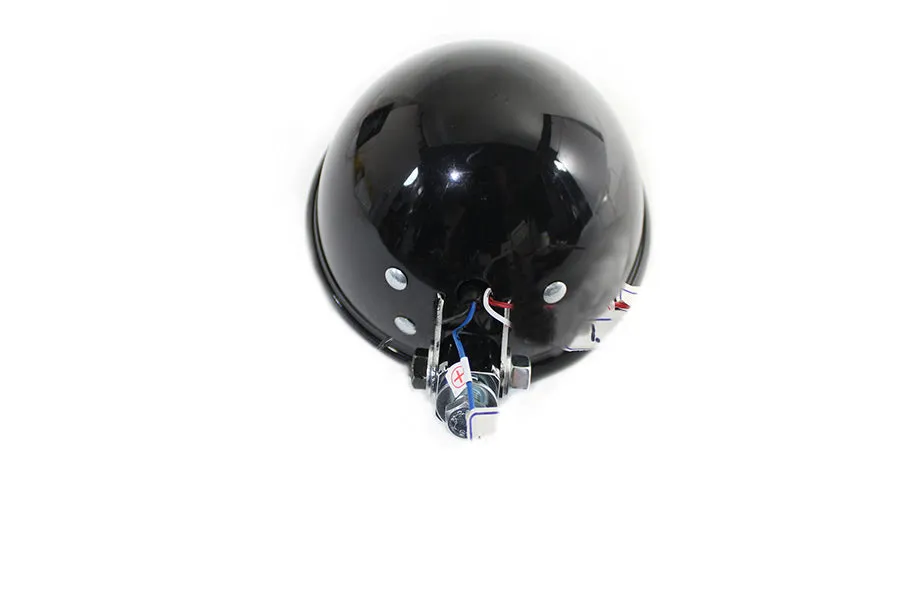 HARLEY 5-3/4 inch Bates Style LED Headlamp Black fits 0-  All, models