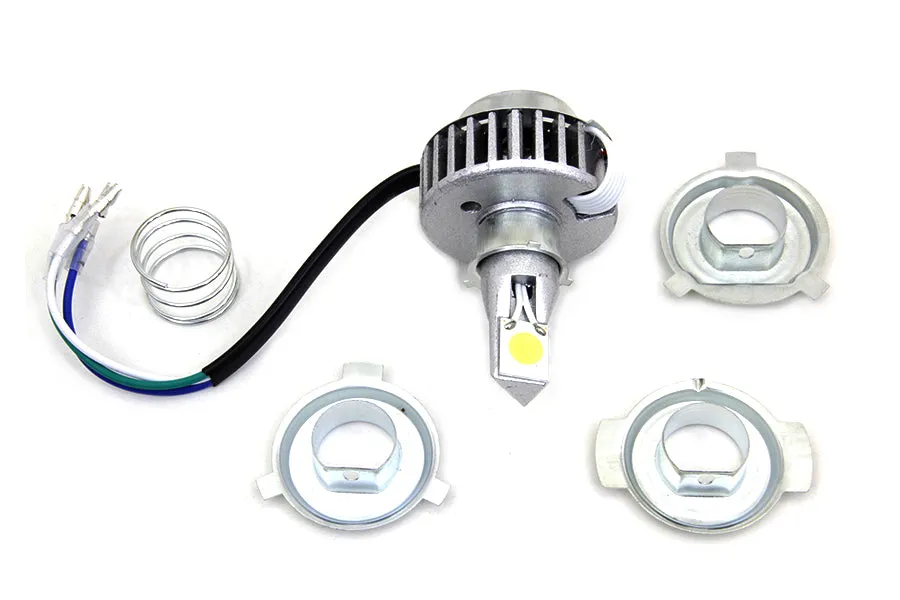 HARLEY White LED H4 Replacement Bulb Kit fits 0-  Custom, Application