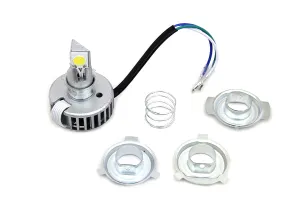 HARLEY White LED H4 Replacement Bulb Kit fits 0-  Custom, Application