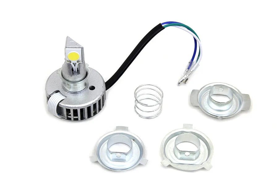 HARLEY White LED H4 Replacement Bulb Kit fits 0-  Custom, Application