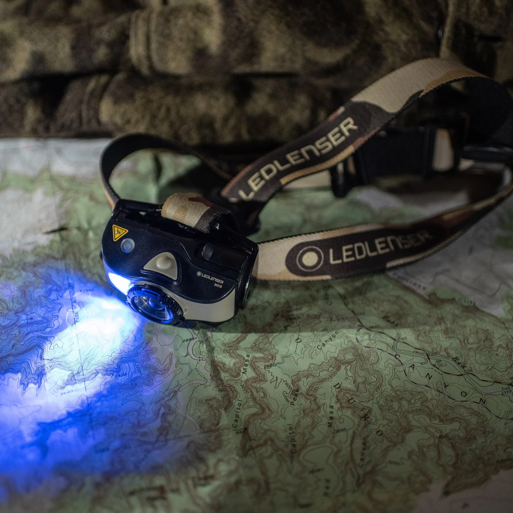 Headlamp MH8 (Black)