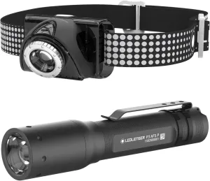 Headlamp SE07R and Flashlight P3 Combo