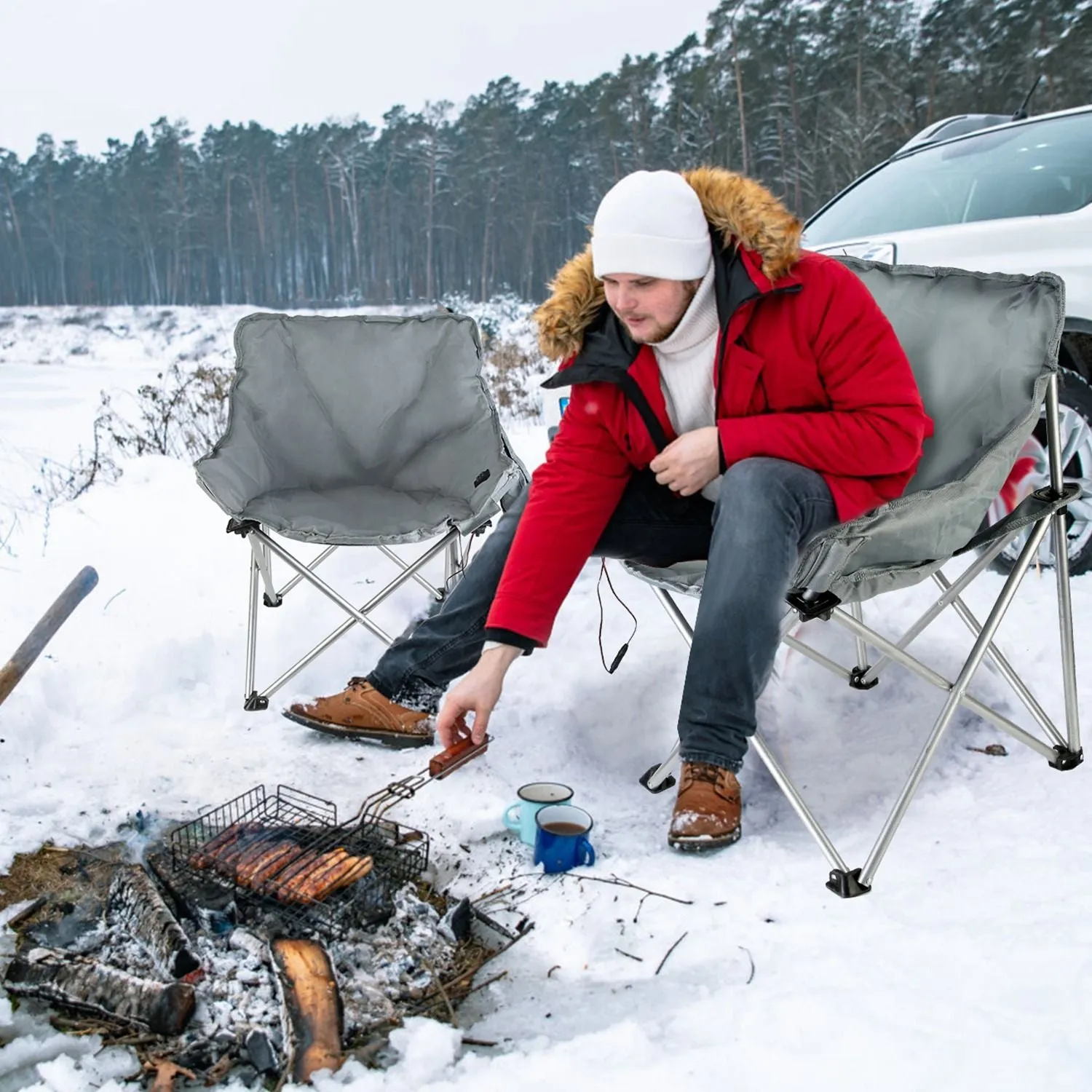 Heated Camping Chair