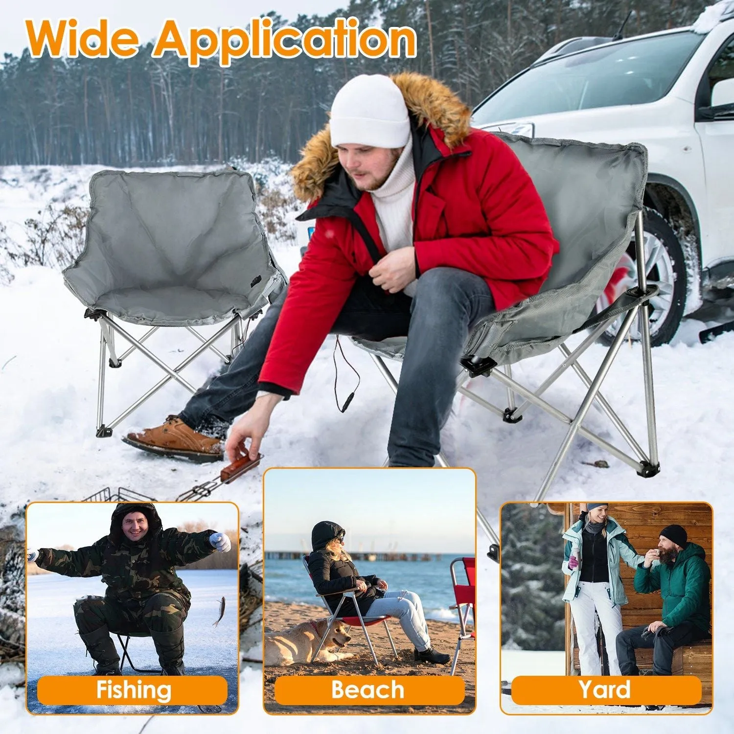 Heated Camping Chair