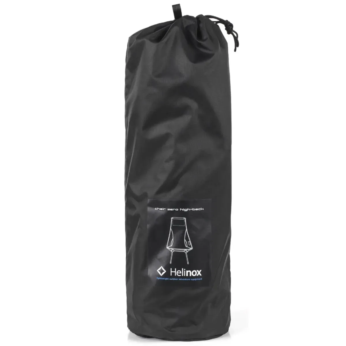 Helinox Chair Zero Highback - Light and Compact Camping Chair - Black / Cyan Blue