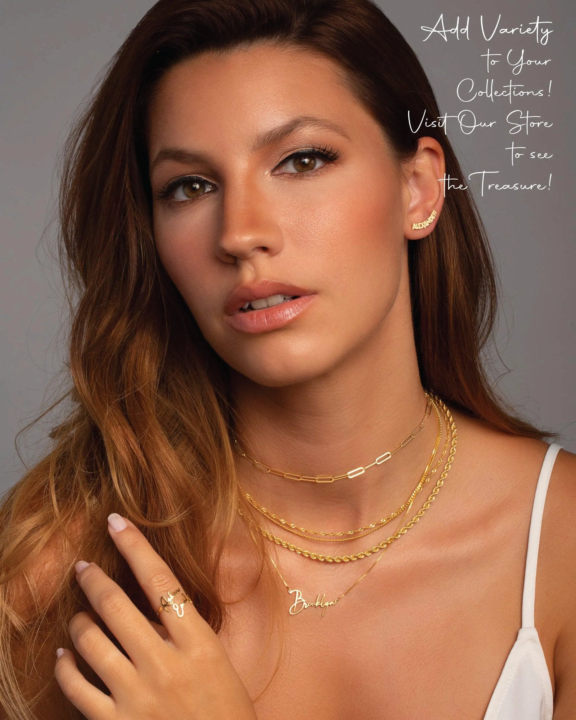Herringbone Chain - 18K Gold Vermeil