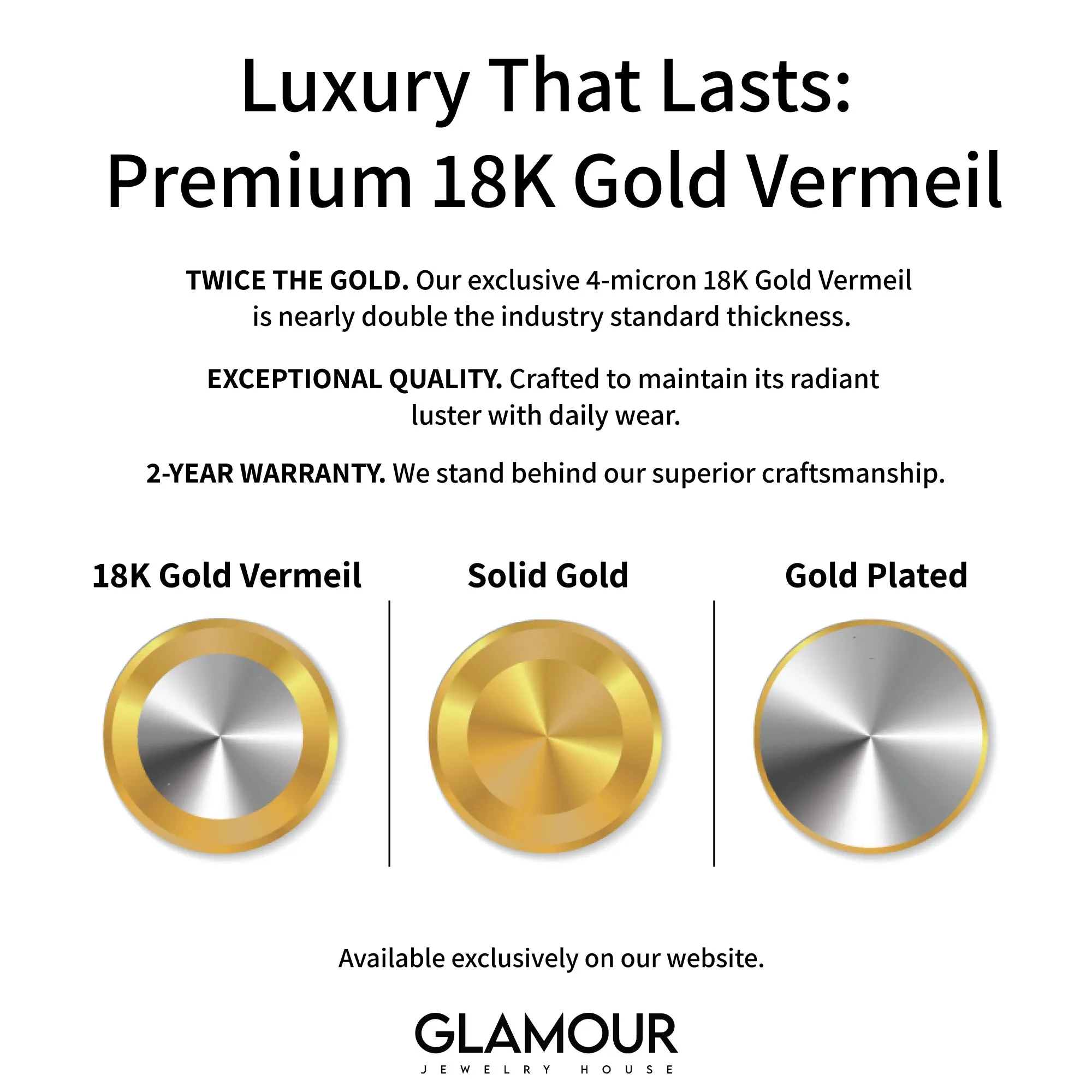 Herringbone Chain - 18K Gold Vermeil