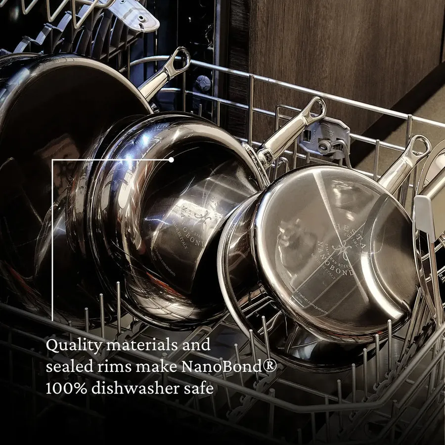 Hestan Nanobond Titanium : Covered Sauté Pan 5 Quart