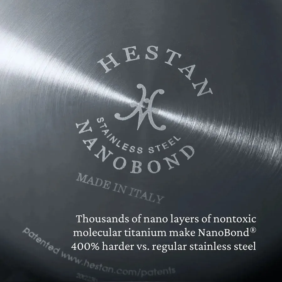 Hestan Nanobond Titanium : Covered Sauté Pan 5 Quart