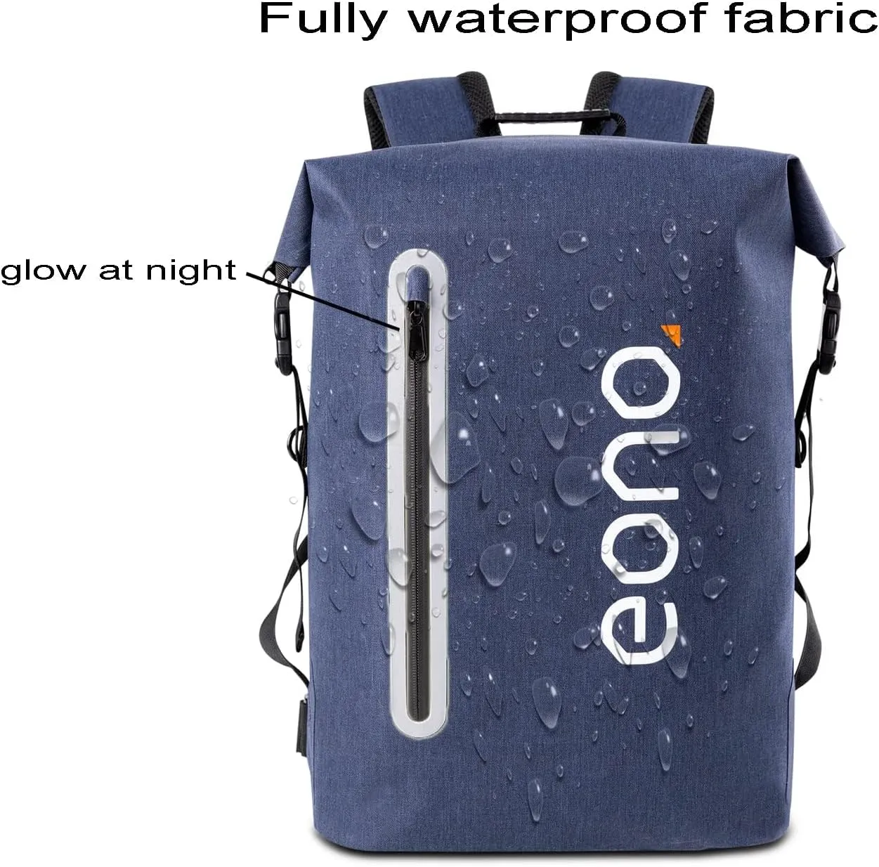 Hiking Backpack 35L Waterproof Daypack Outdoor Sport Trekking,Camping Backpack for Men Women (blue)
