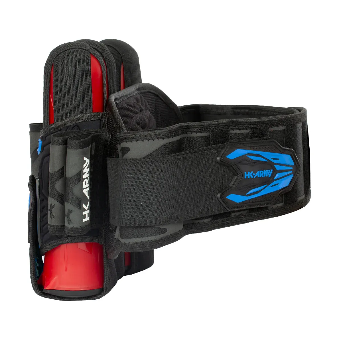 HK Army Magtek Paintball Pod Harness - Black/Blue 3 2 4